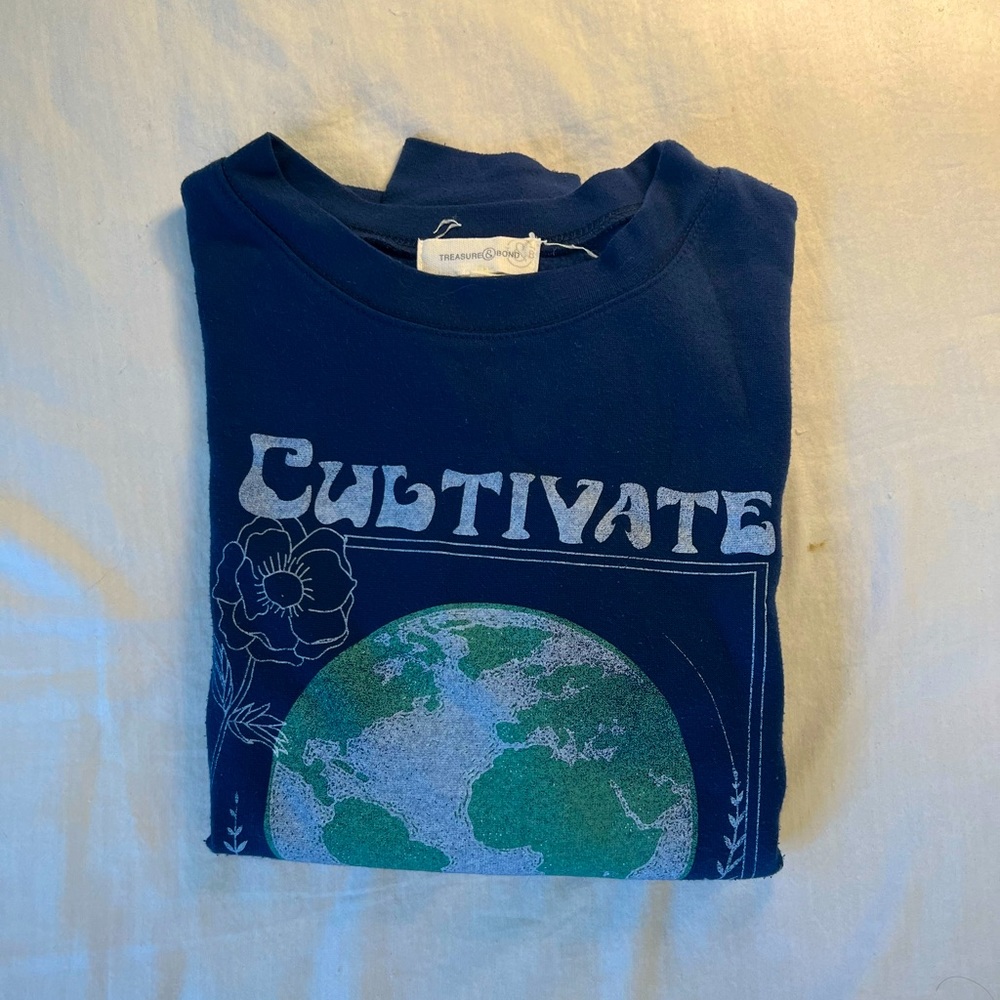 Dark Blue Crew Neck